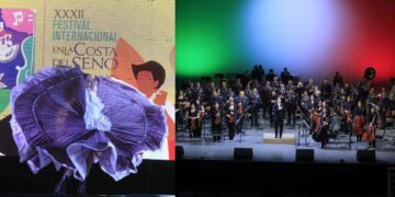 Presenta Guardia Nacional espectáculo de danza y música en el Festival Internacional en la Costa del Seno Mexicano