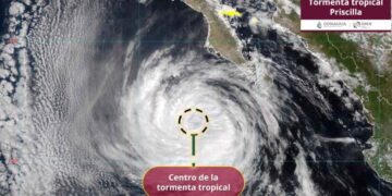 Priscilla disminuye a tormenta tropical: ¿Dónde seguirá ocasionando lluvias intensas?