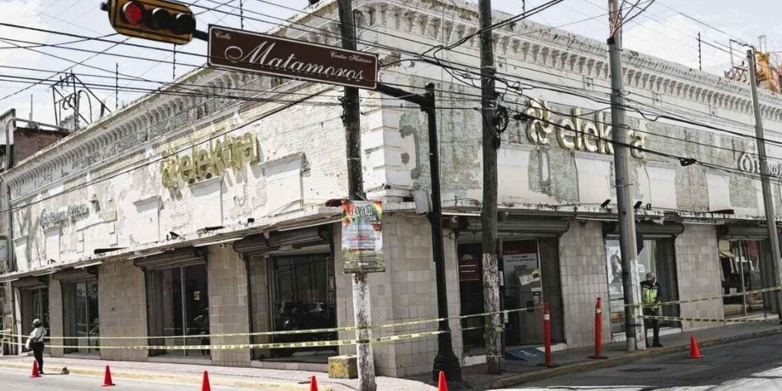 Protección Civil refuerza inspecciones en el Centro Histórico de Matamoros por riesgo estructural