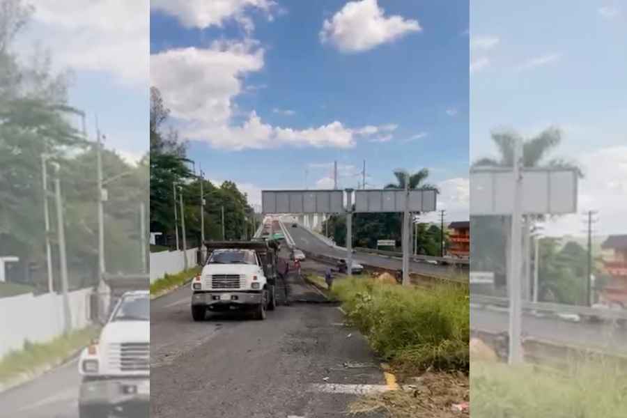 Puente de Tampico recibe mejoras estructurales y de alumbrado en su rehabilitación