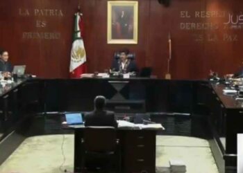 SCJN guarda minuto de silencio en memoria de las víctimas de la matanza estudiantil de 1968 en Tlatelolco