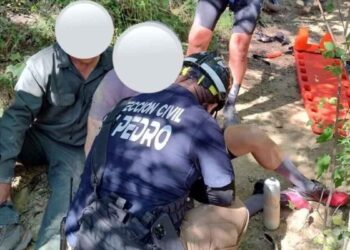 San Pedro, Nuevo León: Ciclista queda herido tras desbarrancarse en ruta del Parque Ecológico Chipinque
