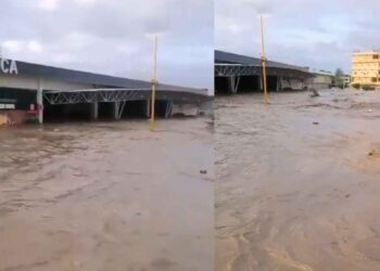 Se desborda el Río Cazones y deja inundaciones en Poza Rica, Veracruz