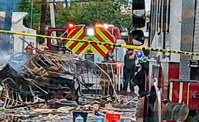 Se registra fuerte explosión en vivienda de la colonia Infonavit de Nuevo Laredo, Tamaulipas