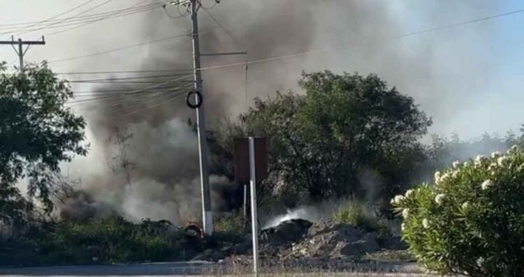 incendio fraccionamiento Privanzas Matamoros