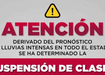 lluvias clases Veracruz Puebla