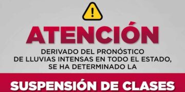 lluvias clases Veracruz Puebla