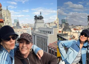 Sylvia Pasquel celebra sus 75 años con un viaje especial a España junto a su hija