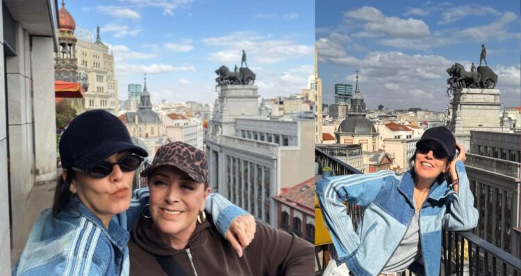 Sylvia Pasquel celebra sus 75 años con un viaje especial a España junto a su hija