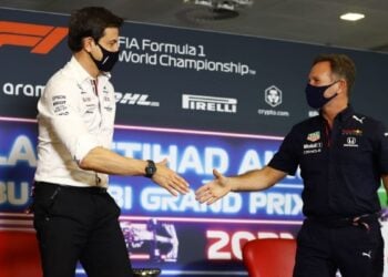 Toto Wolff Christian Horner