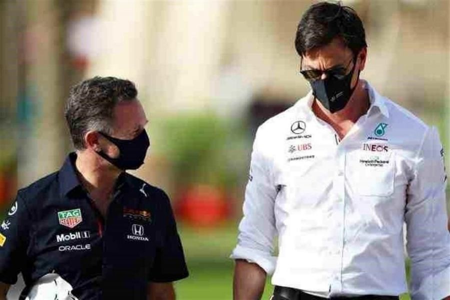 Toto Wolff Christian Horner
