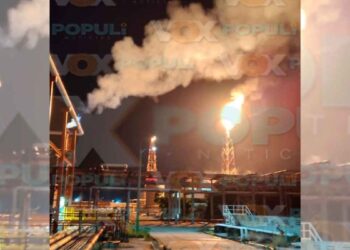 Trabajador de compañía muere al caer desde lo alto de una torre en Refinería de Ciudad Madero, Tamaulipas