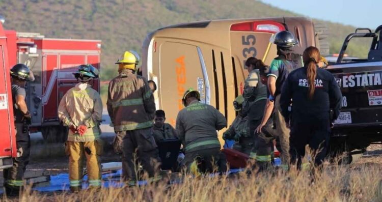 fatal percance carretera Hermosillo-Guaymas