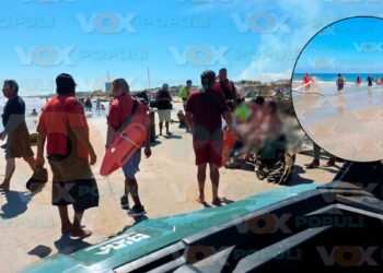 Turistas de Guanajuato son salvados tras casi morir ahogados en Playa Miramar de Cd. Madero, Tamaulipas