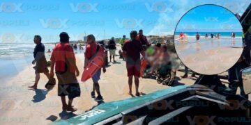 Turistas de Guanajuato son salvados tras casi morir ahogados en Playa Miramar de Cd. Madero, Tamaulipas