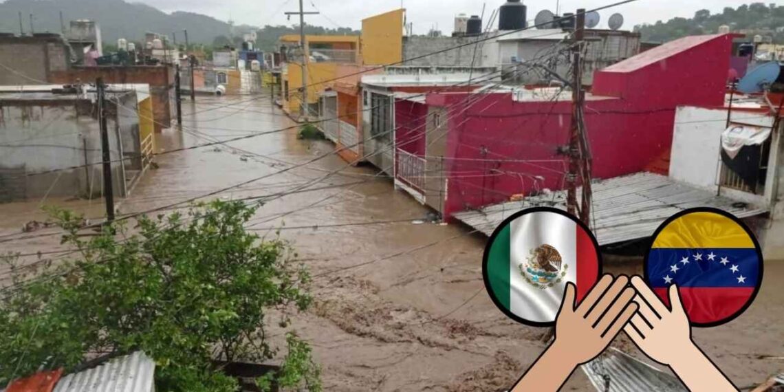 Venezuela ofrece ayuda a México tras las devastadoras lluvias