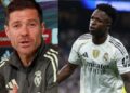 Vinicius ofrece disculpa al vestidor y Xabi Alonso cierra el tema