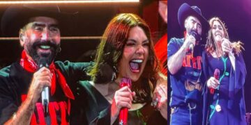 Yuridia cumple su sueño al cantar con Alejandro Fernández