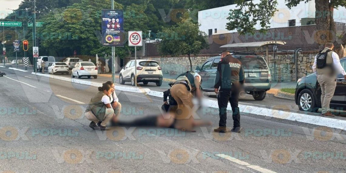 accidente de motociclista ciudad victoria