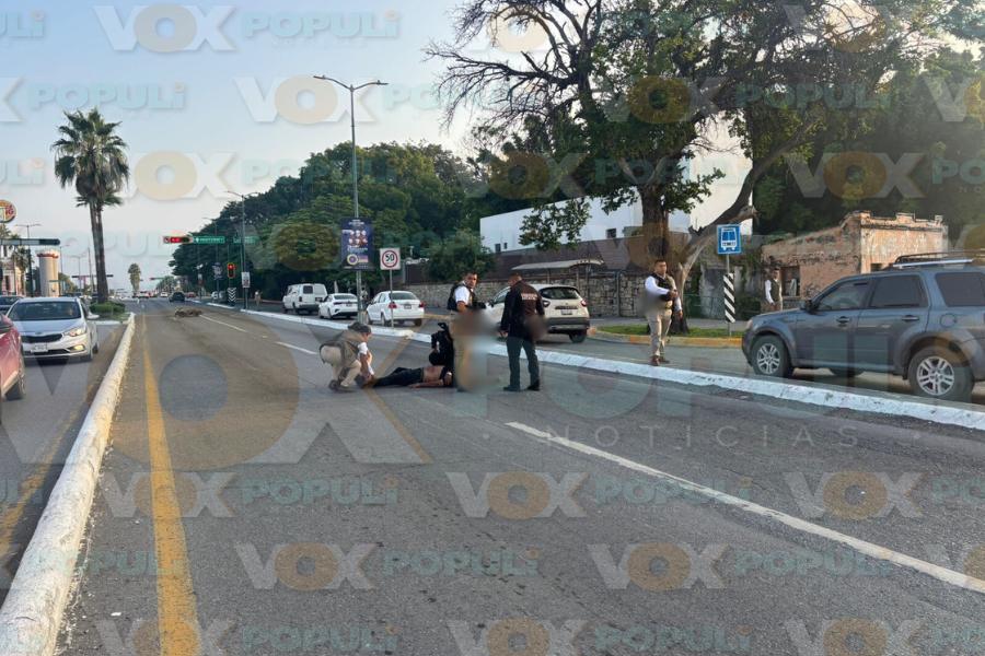 accidente de motociclista ciudad victoria