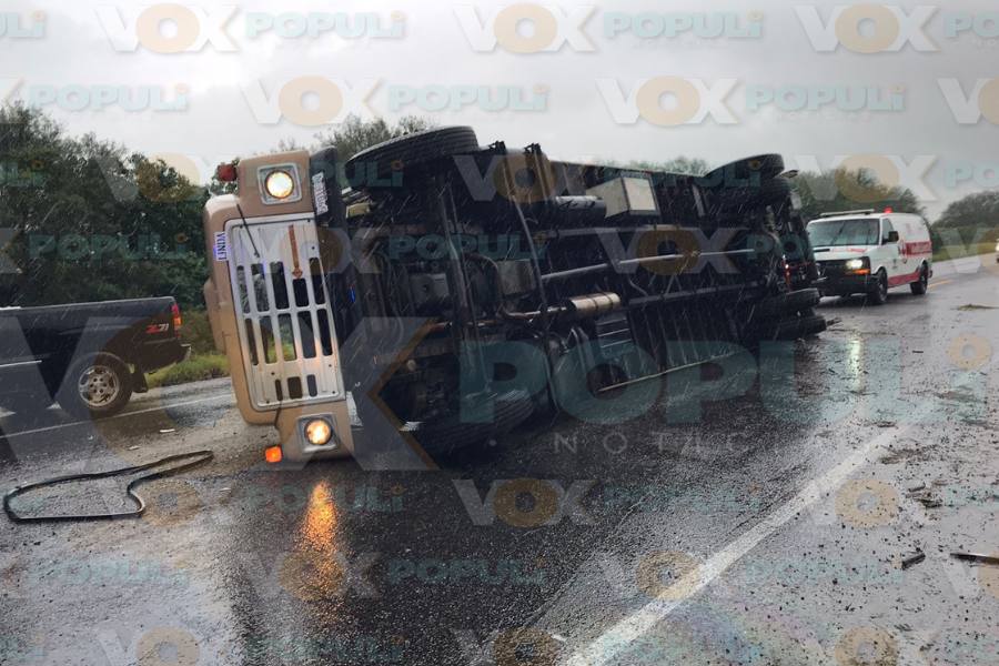 accidente en carretera victoria-matamoros