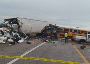 accidente múltiple en González