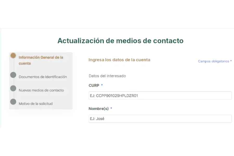 actualizar datos en Llave MX (1)