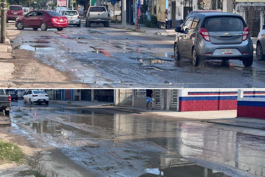 aguas negras en francisco villa