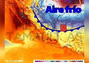 aire frío en Tamaulipas