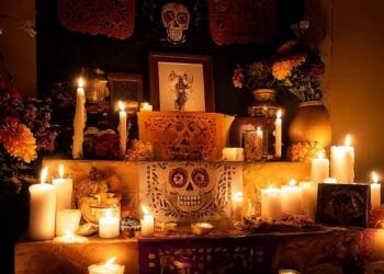 altar de muertos veladoras significado
