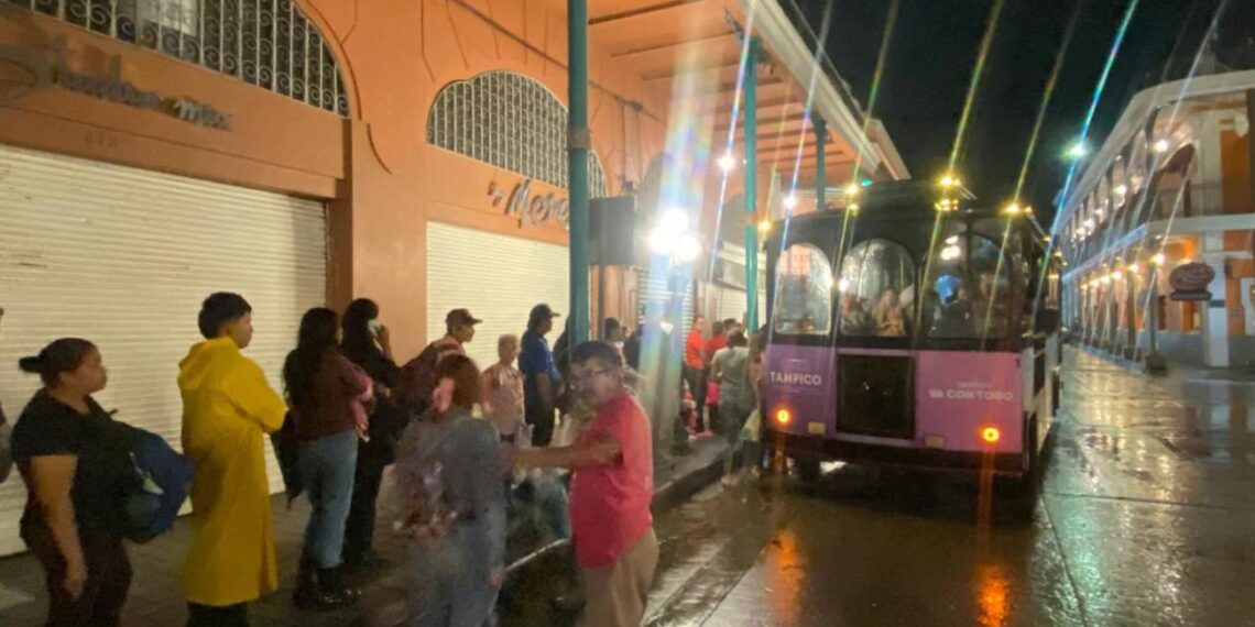 apoyo en transporte público en Tampico