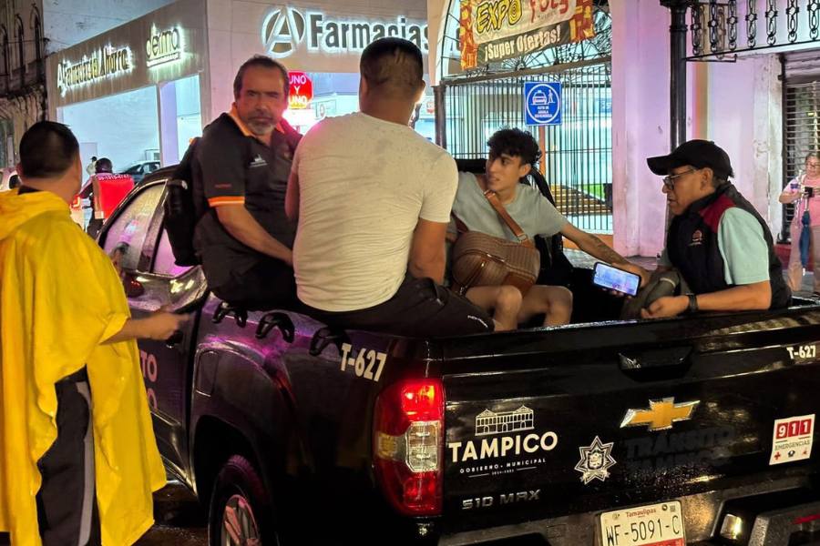 apoyo en transporte público en Tampico