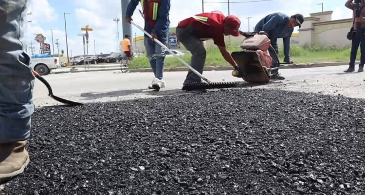 atraso en alumbrado público en Matamoros