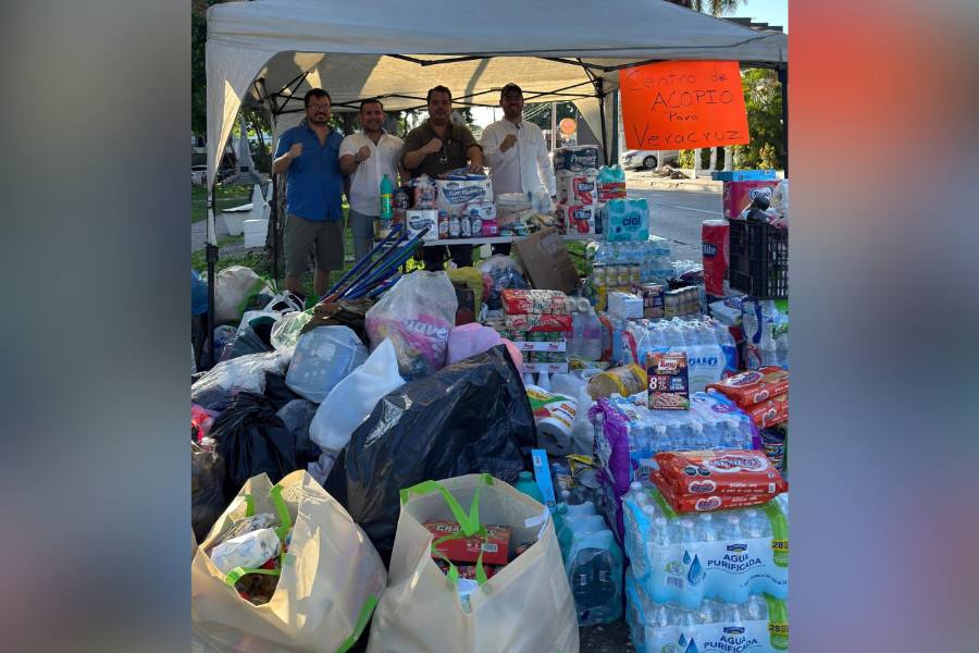 ayuda a damnificados de Veracruz