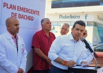 bacheo en rutas de salud en victoria