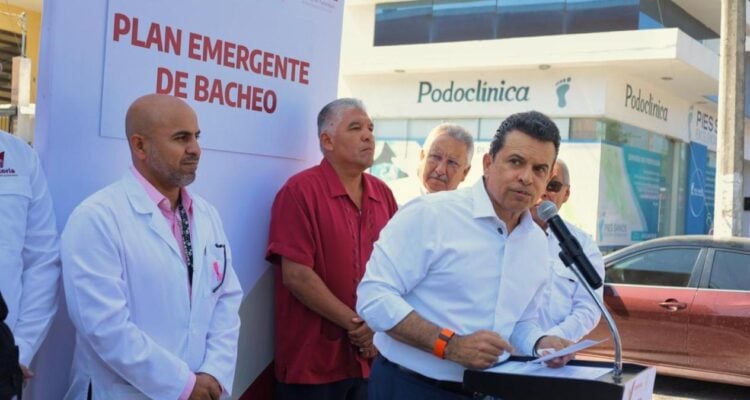 bacheo en rutas de salud en victoria
