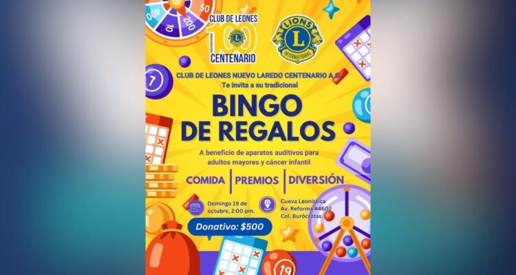 bingo con causa Nuevo Laredo