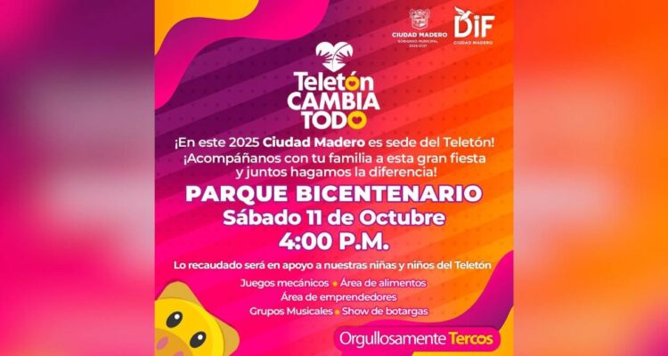 cancelan teletón en ciudad madero