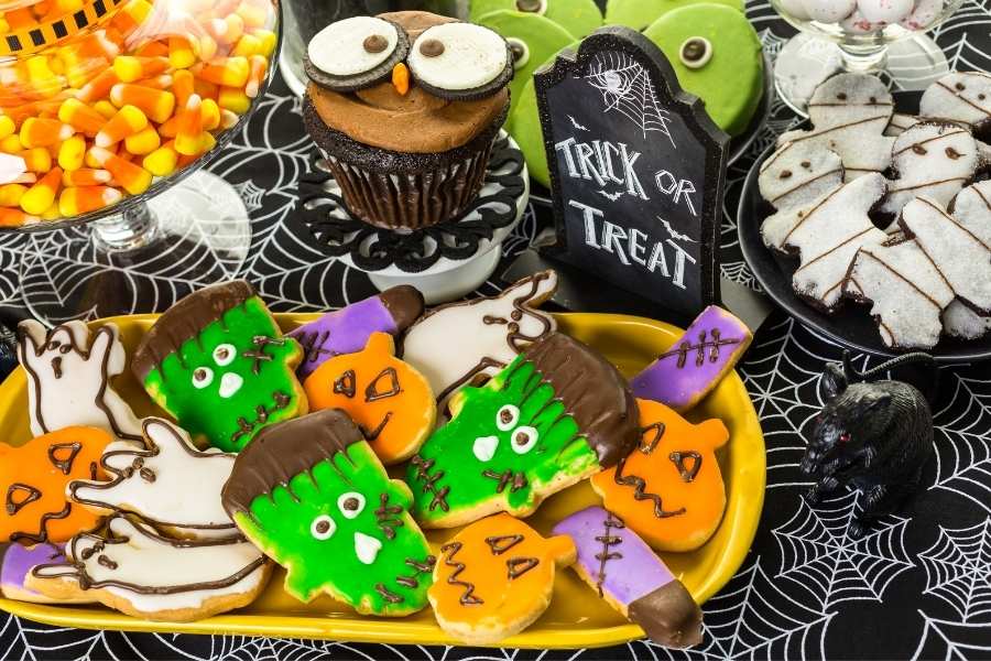 cantidad de dulces para niños Halloween