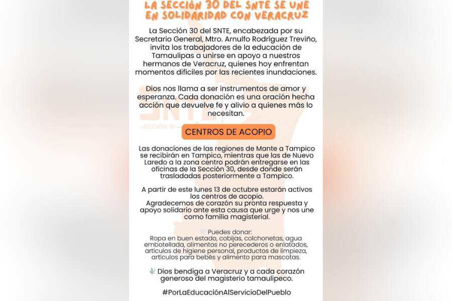 centro de apoyo en Tampico