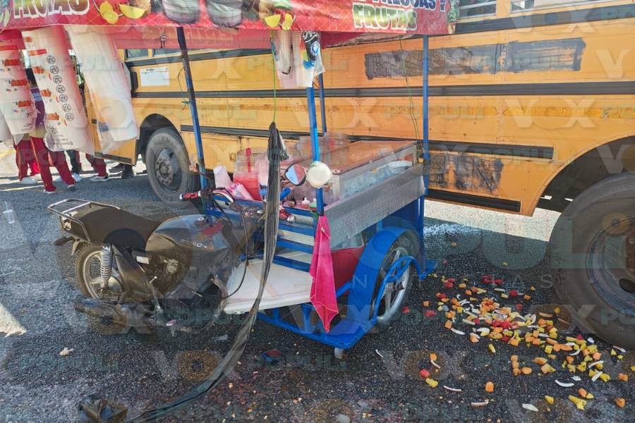 choque con autobús en ciudad victoria