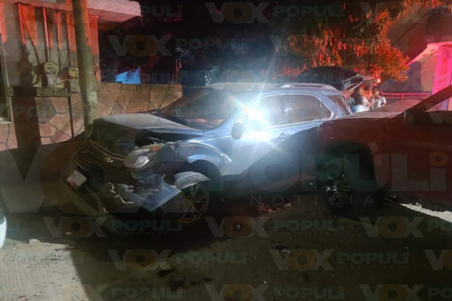 choque contra vehículo en altamira