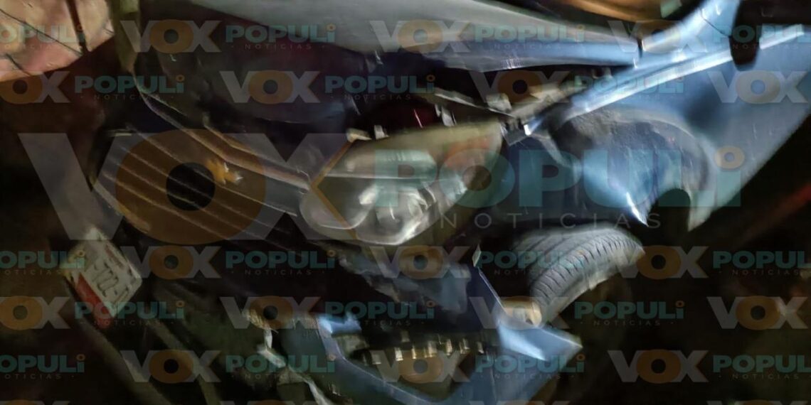 choque contra vehículo en altamira