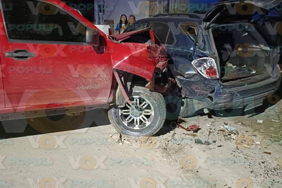 choque contra vehículo en altamira