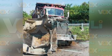 choque de camión en altamira