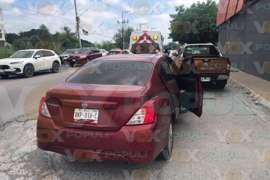 choque múltiple con heridos en victoria