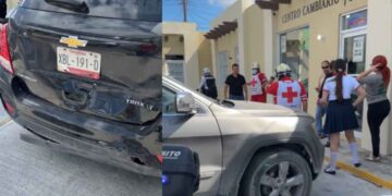 choque múltiple en Matamoros