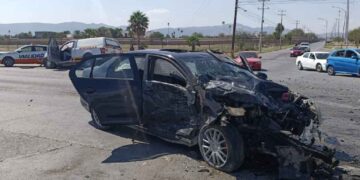 _choque múltiple en Torreón