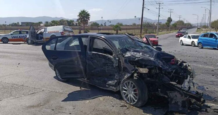 _choque múltiple en Torreón