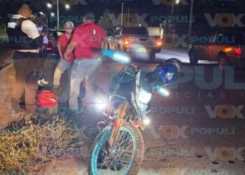 choques de motociclistas en sur de Tamaulipas